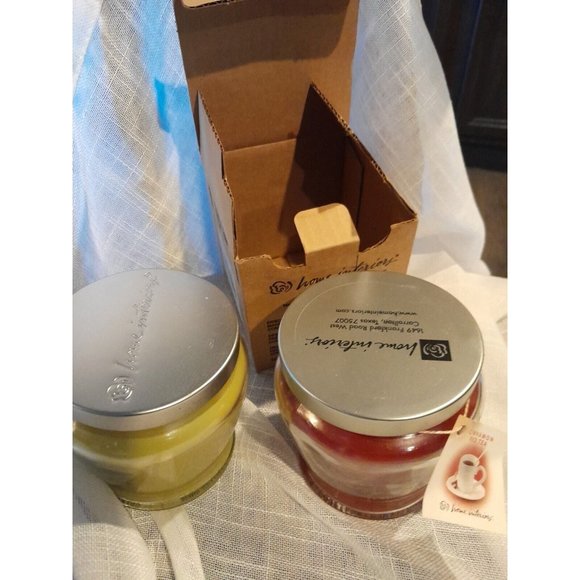 Home Interiors Accents 2 Home Interiors Candles Cinnamon Hot Tea